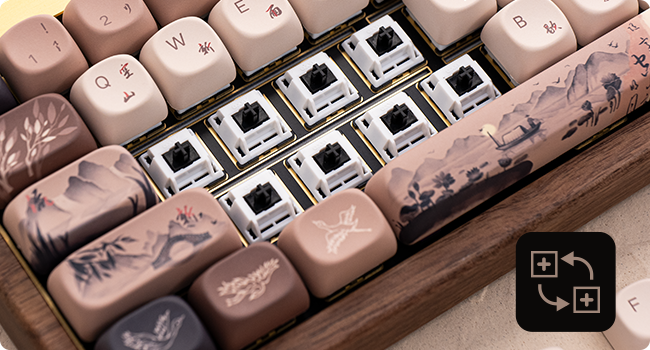 Hot Swappable & PBT Keycaps