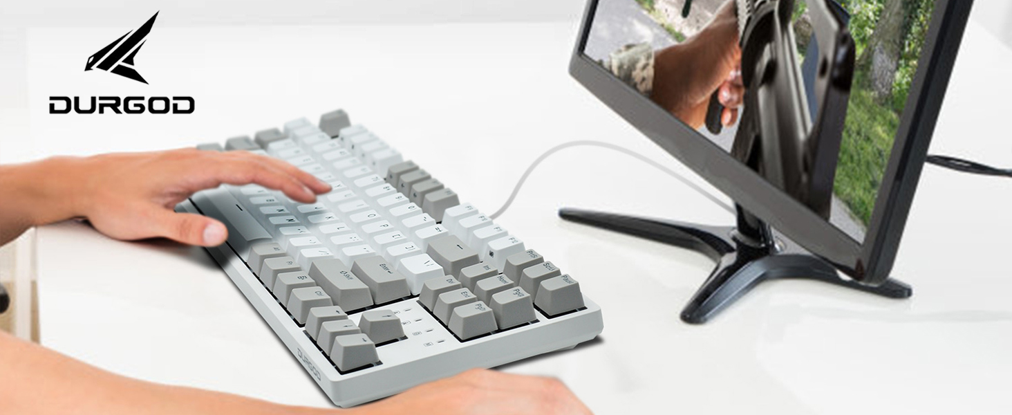 DURGOD Taurus K320 Wired Mechanical Gaming Keyboard