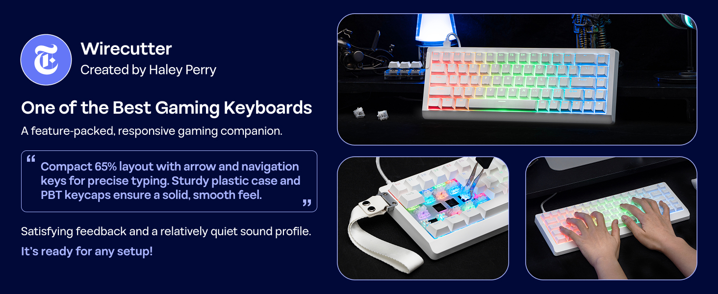 Adjustable Actuation and A-RGB