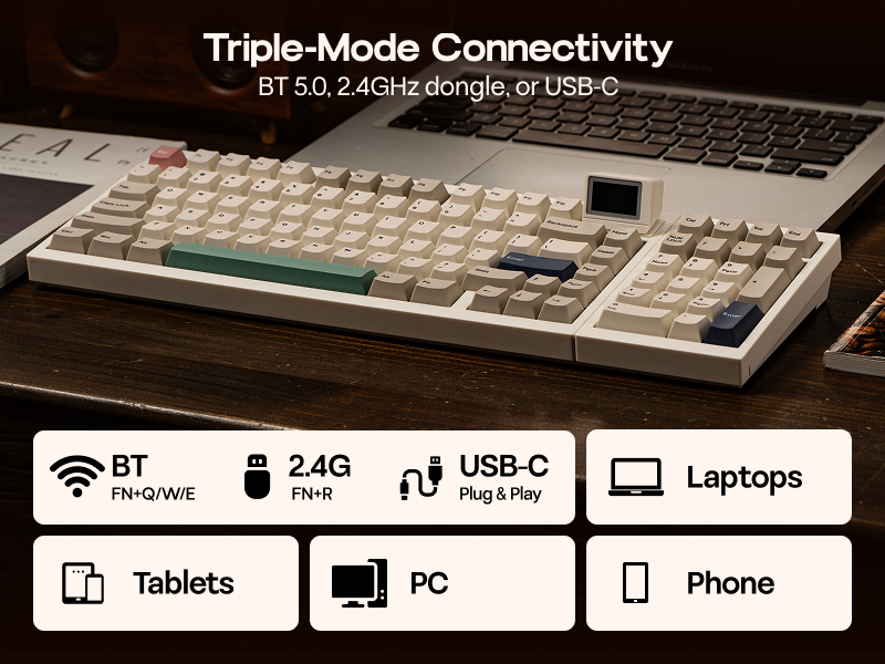 ← Tips on Connection, RGB Setting, Typing Angle, Size & Weight →