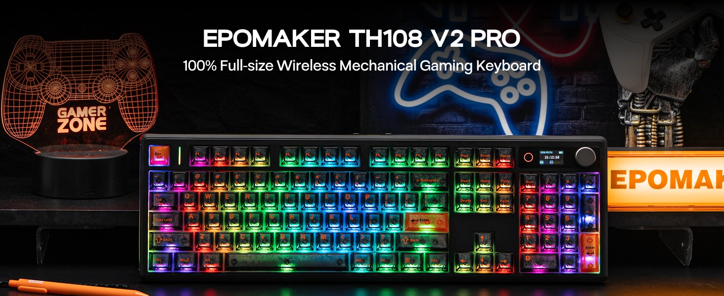 ← RGB Control, Knob & Details, Switch Specs, Connection Tips, Size & Weight →