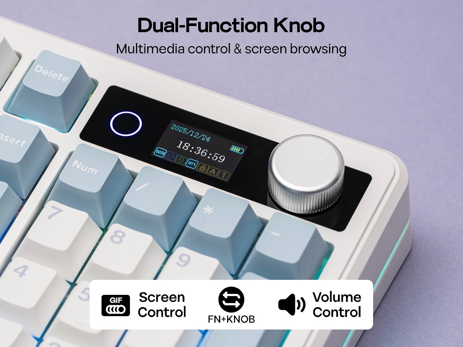 Volume Control & Screen Control