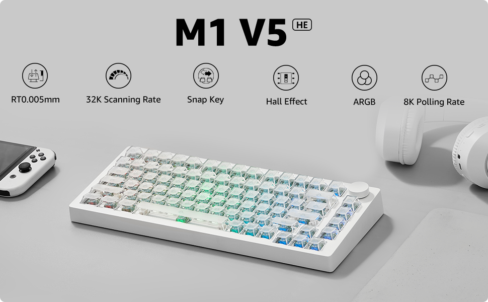 What's Special about M1 V5 HE Keyboard