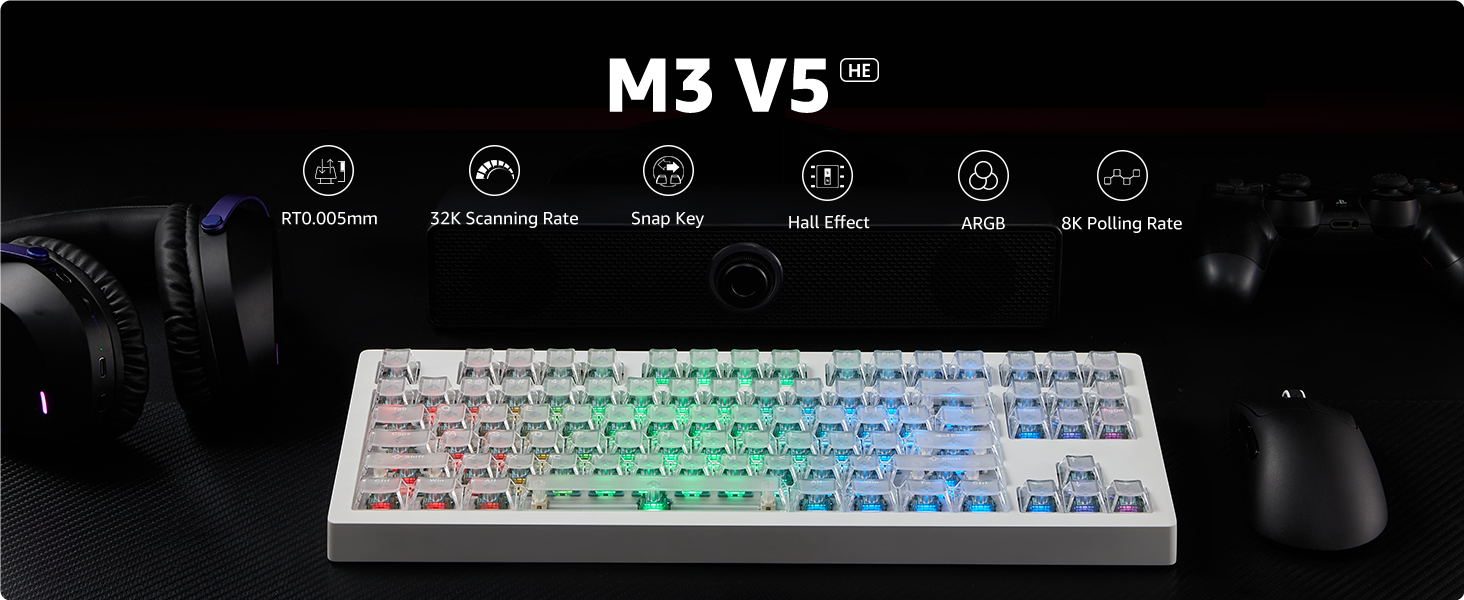 What's Special about M3 V5 HE Keyboard