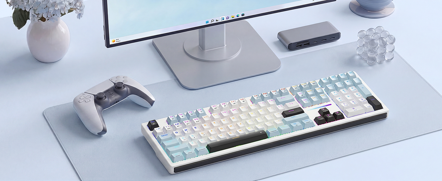 Slim Ergonomic Keycap Profile